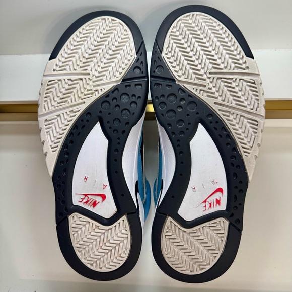 Pippen Era Vibe Nike Air Flight Lite Mid Hoops Pack Electric Inner Pop Men 8.5 - Picture 7 of 16